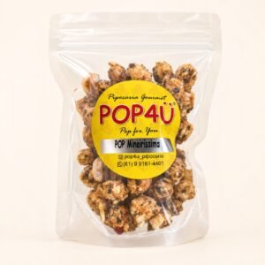 Pipocas gourmet da categoria Sabores Agridoce da POP4Ü